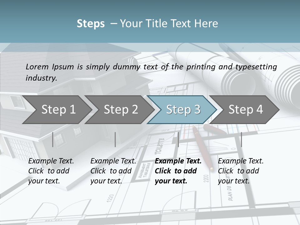 Fire Hut Covered PowerPoint Template