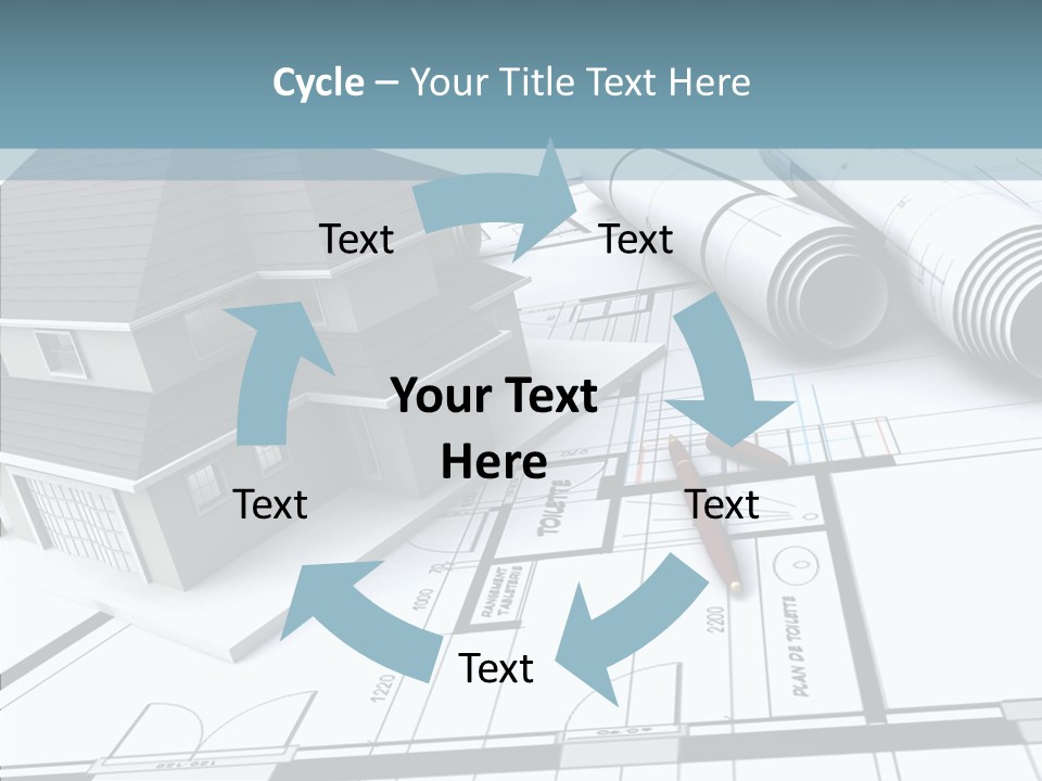 Fire Hut Covered PowerPoint Template