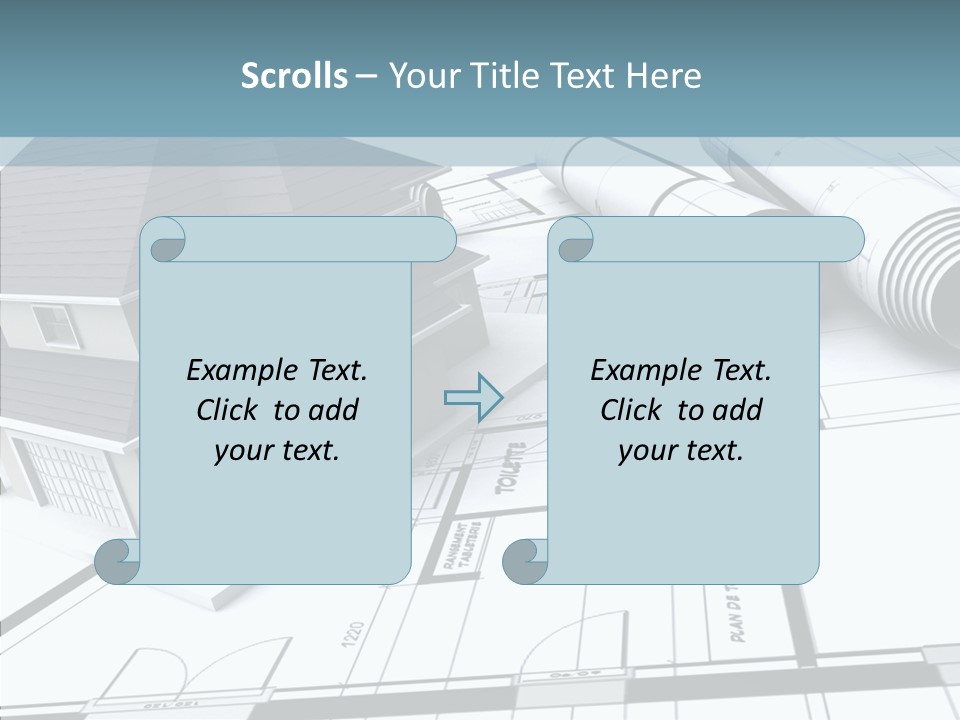 Fire Hut Covered PowerPoint Template