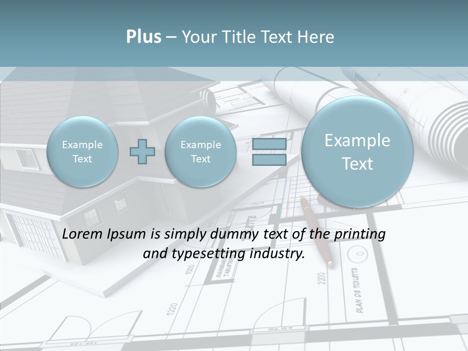 Fire Hut Covered PowerPoint Template