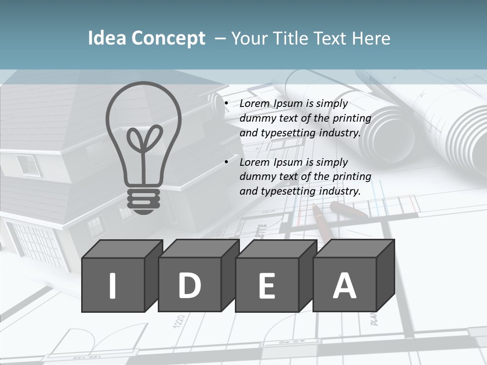 Fire Hut Covered PowerPoint Template