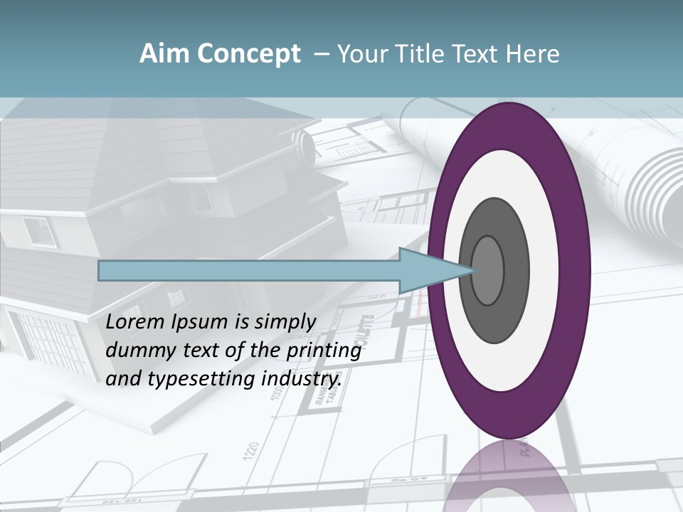 Fire Hut Covered PowerPoint Template