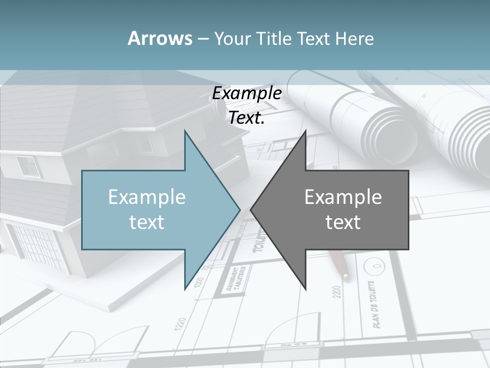 Fire Hut Covered PowerPoint Template