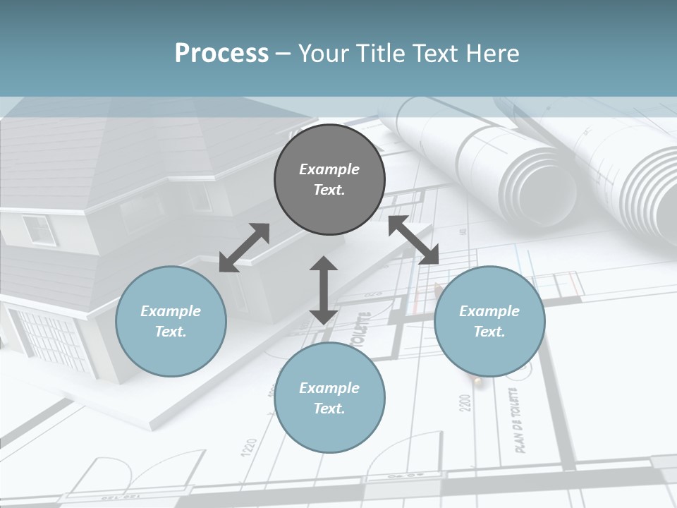 Fire Hut Covered PowerPoint Template