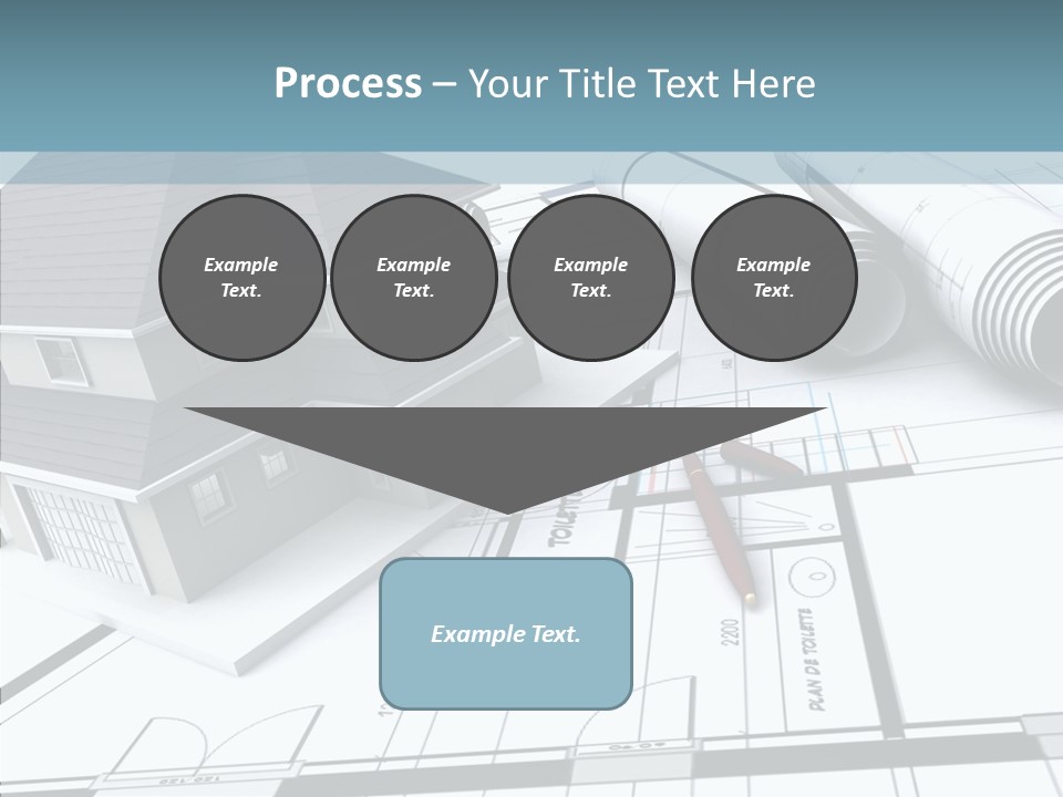 Fire Hut Covered PowerPoint Template