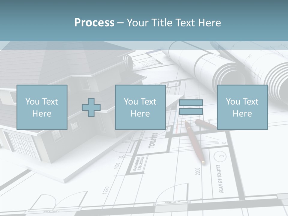 Fire Hut Covered PowerPoint Template