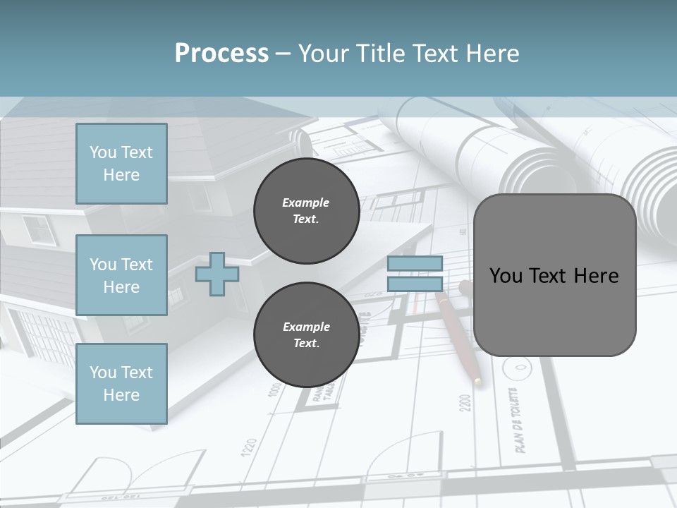 Fire Hut Covered PowerPoint Template