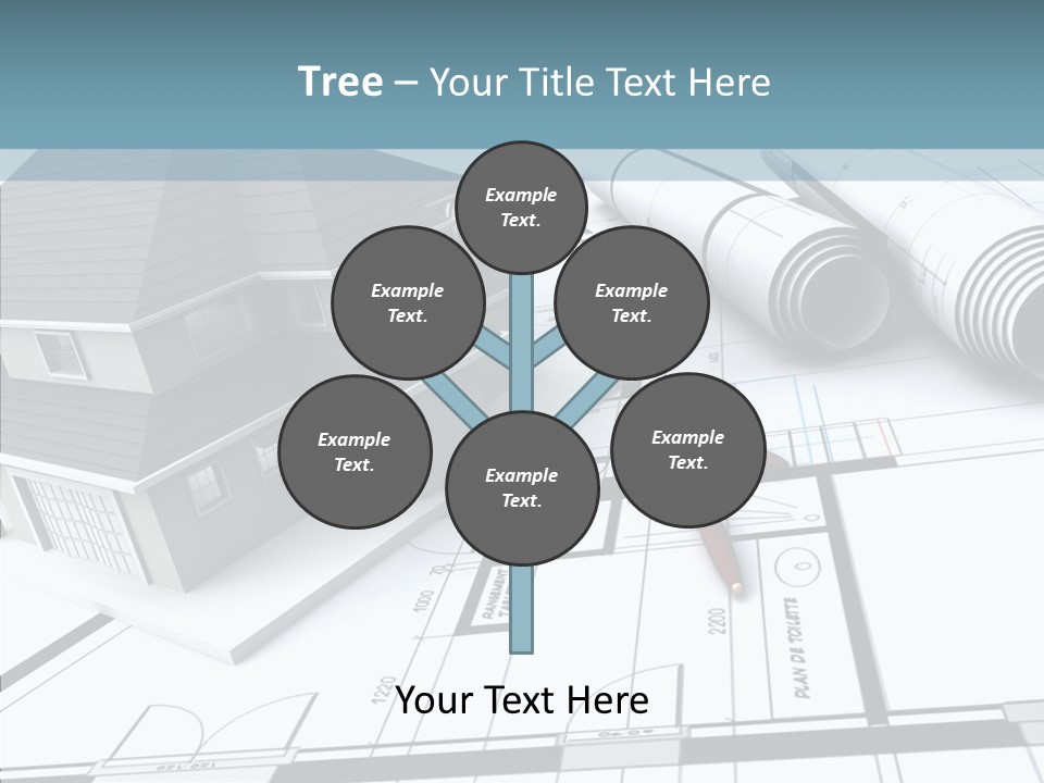 Fire Hut Covered PowerPoint Template