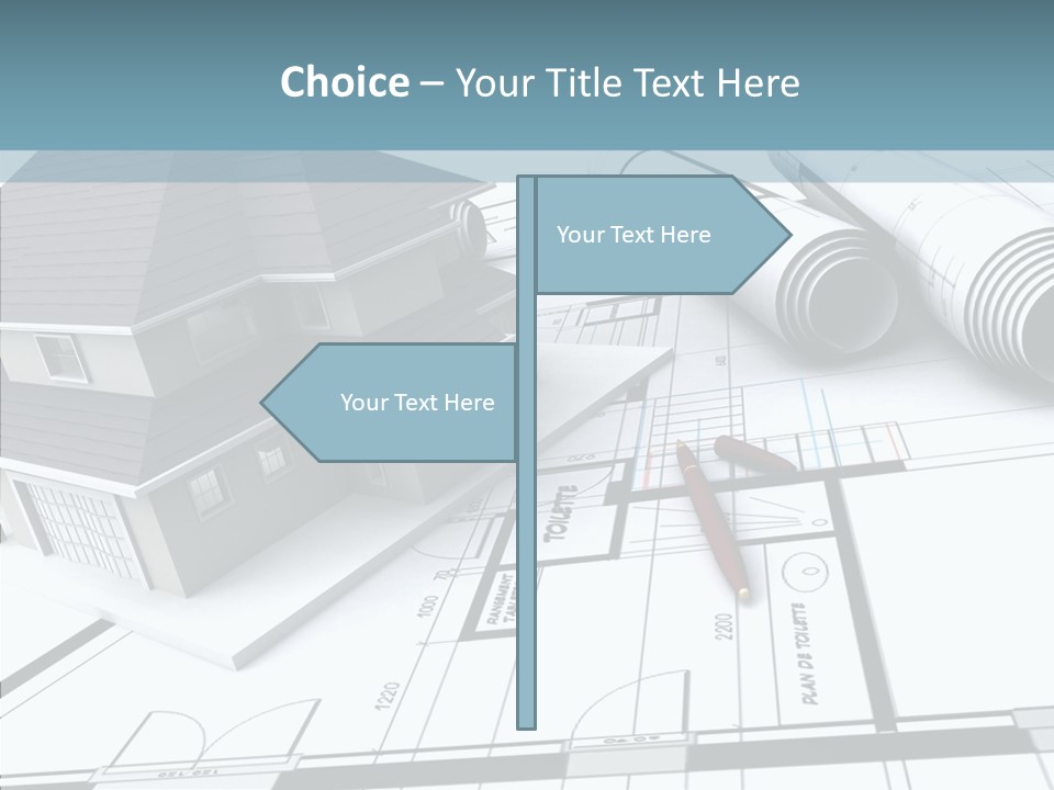 Fire Hut Covered PowerPoint Template