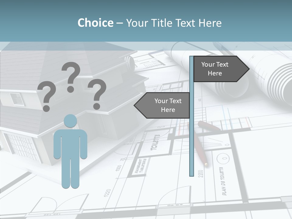Fire Hut Covered PowerPoint Template