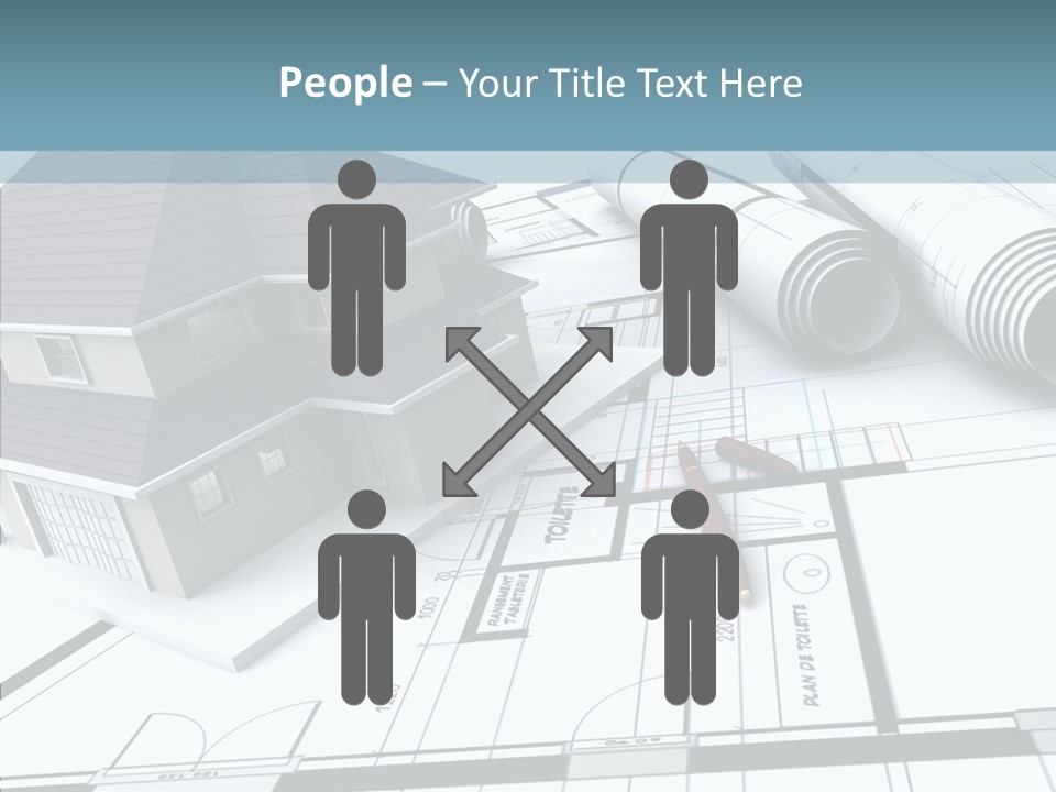 Fire Hut Covered PowerPoint Template