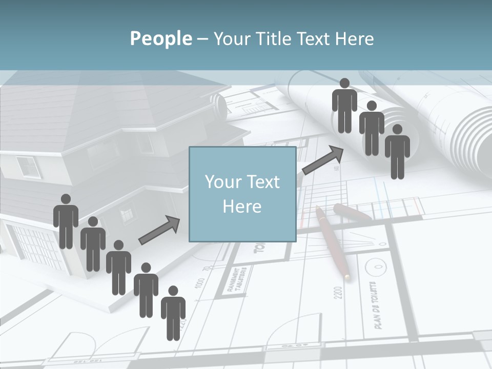 Fire Hut Covered PowerPoint Template