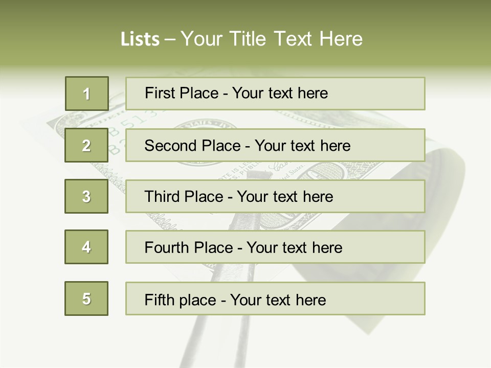 Quote Money Company PowerPoint Template
