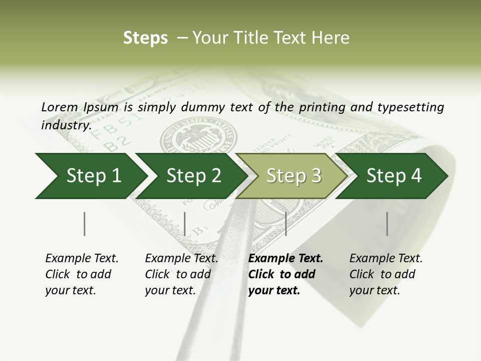 Quote Money Company PowerPoint Template