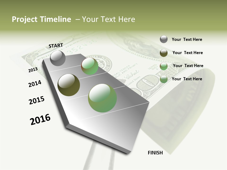 Quote Money Company PowerPoint Template