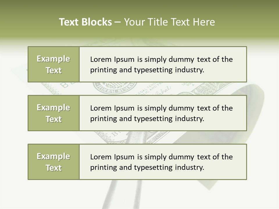 Quote Money Company PowerPoint Template