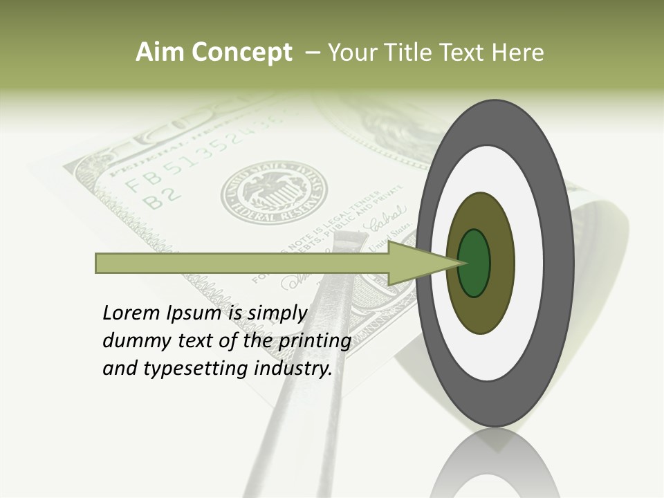 Quote Money Company PowerPoint Template