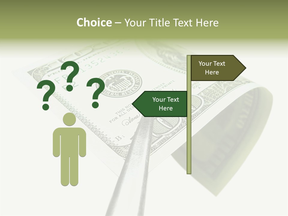 Quote Money Company PowerPoint Template