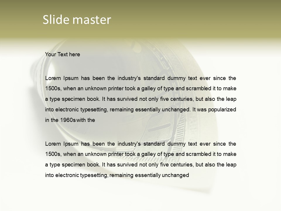 Paint Management Performance PowerPoint Template