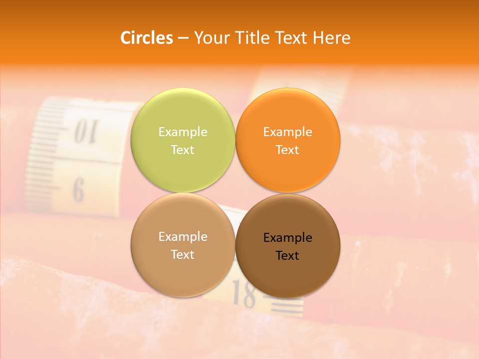 Underwear Fat Lifestyle PowerPoint Template