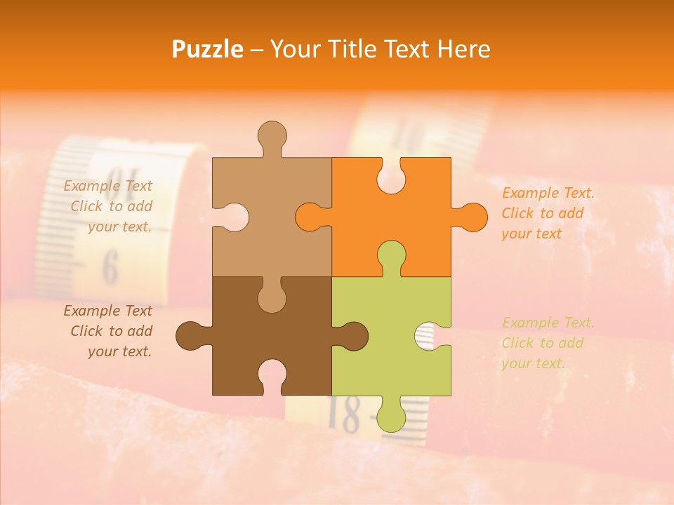 Underwear Fat Lifestyle PowerPoint Template