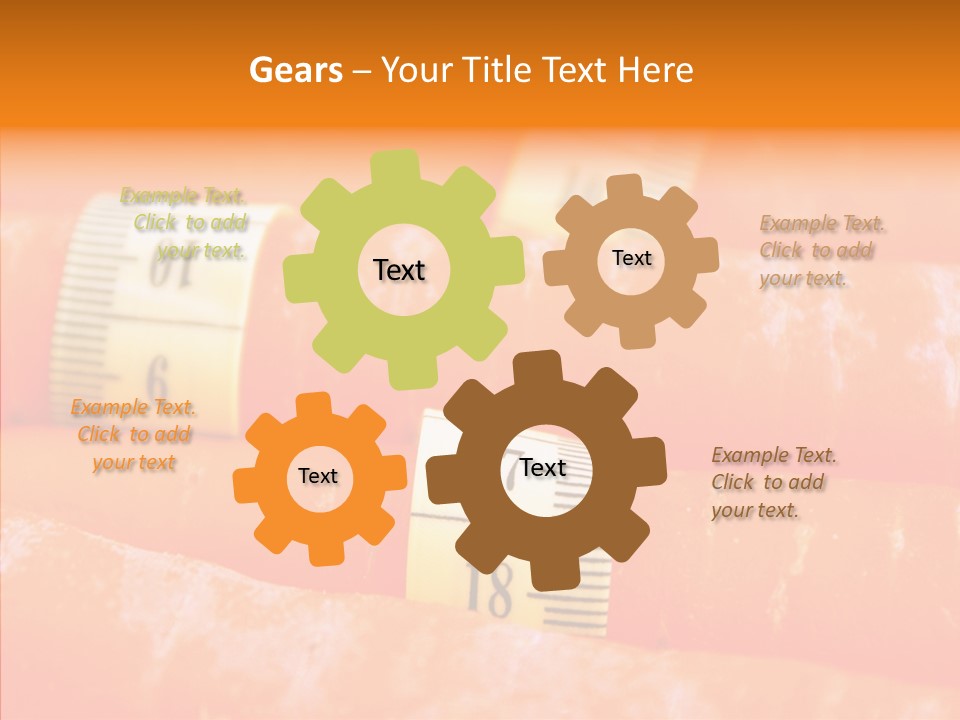 Underwear Fat Lifestyle PowerPoint Template