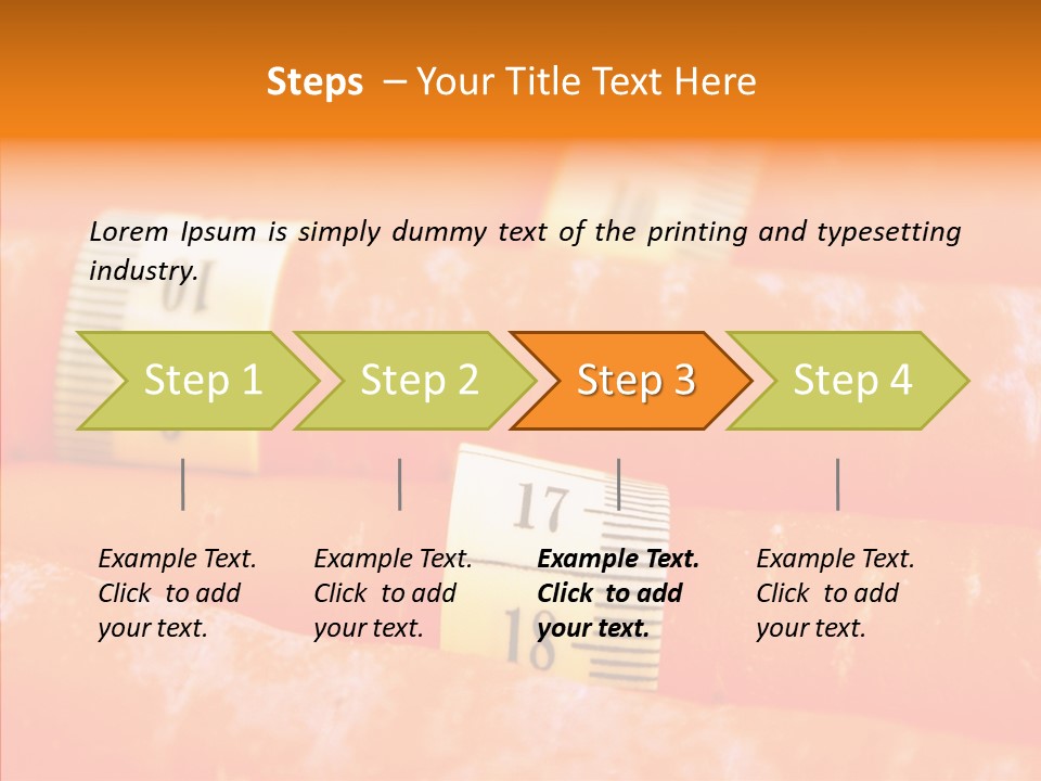 Underwear Fat Lifestyle PowerPoint Template