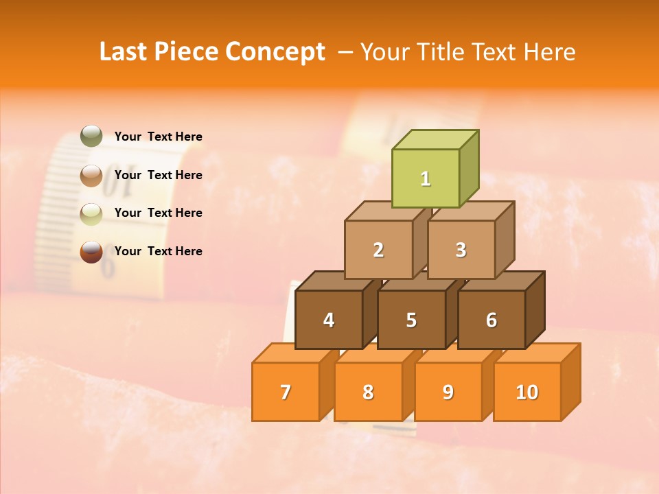 Underwear Fat Lifestyle PowerPoint Template