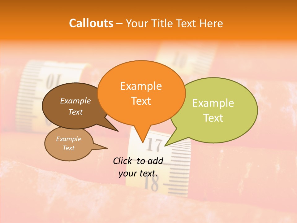 Underwear Fat Lifestyle PowerPoint Template