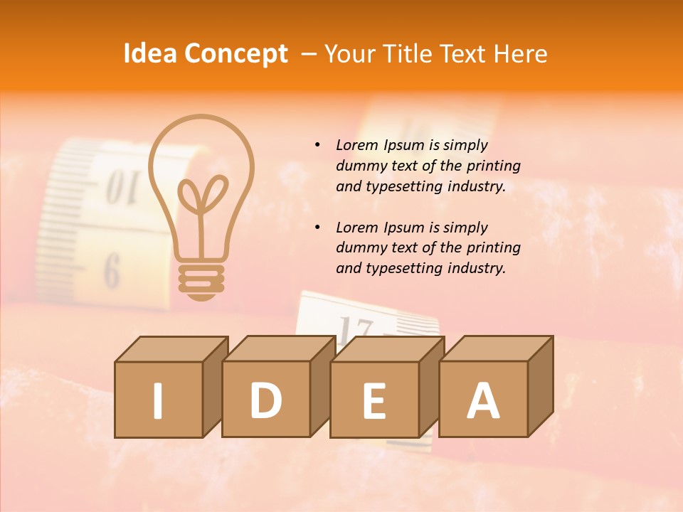 Underwear Fat Lifestyle PowerPoint Template