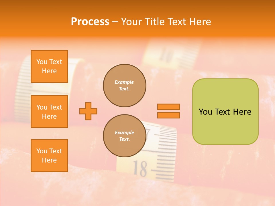 Underwear Fat Lifestyle PowerPoint Template