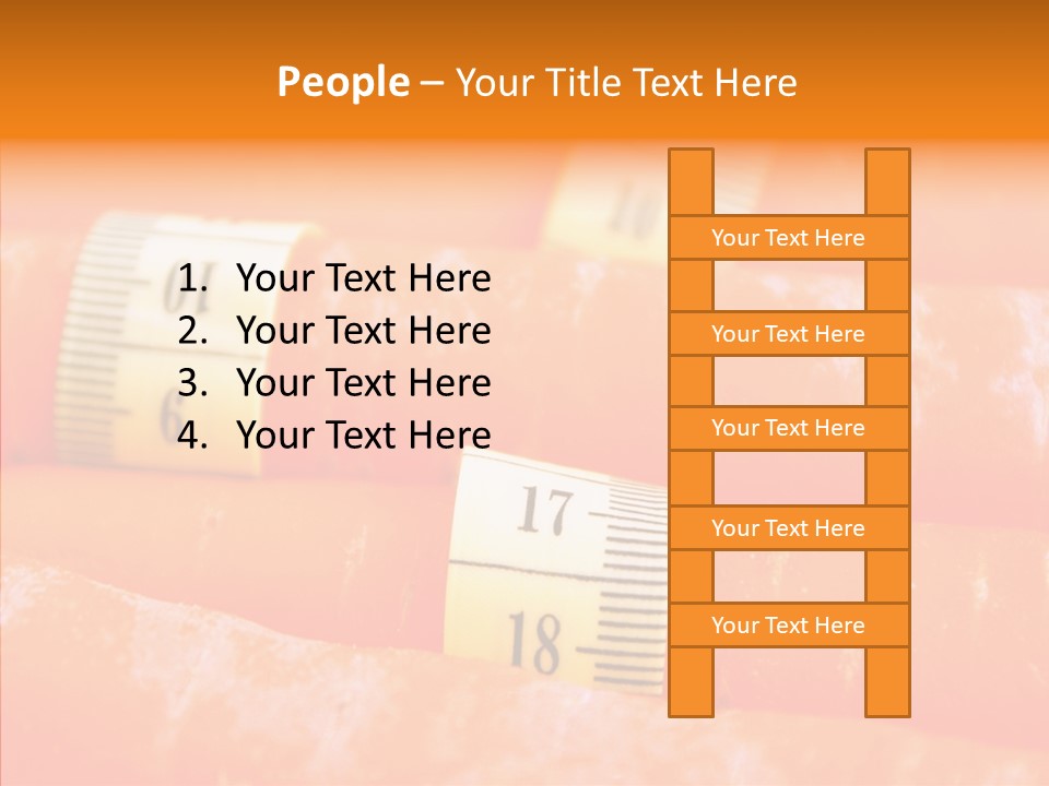 Underwear Fat Lifestyle PowerPoint Template