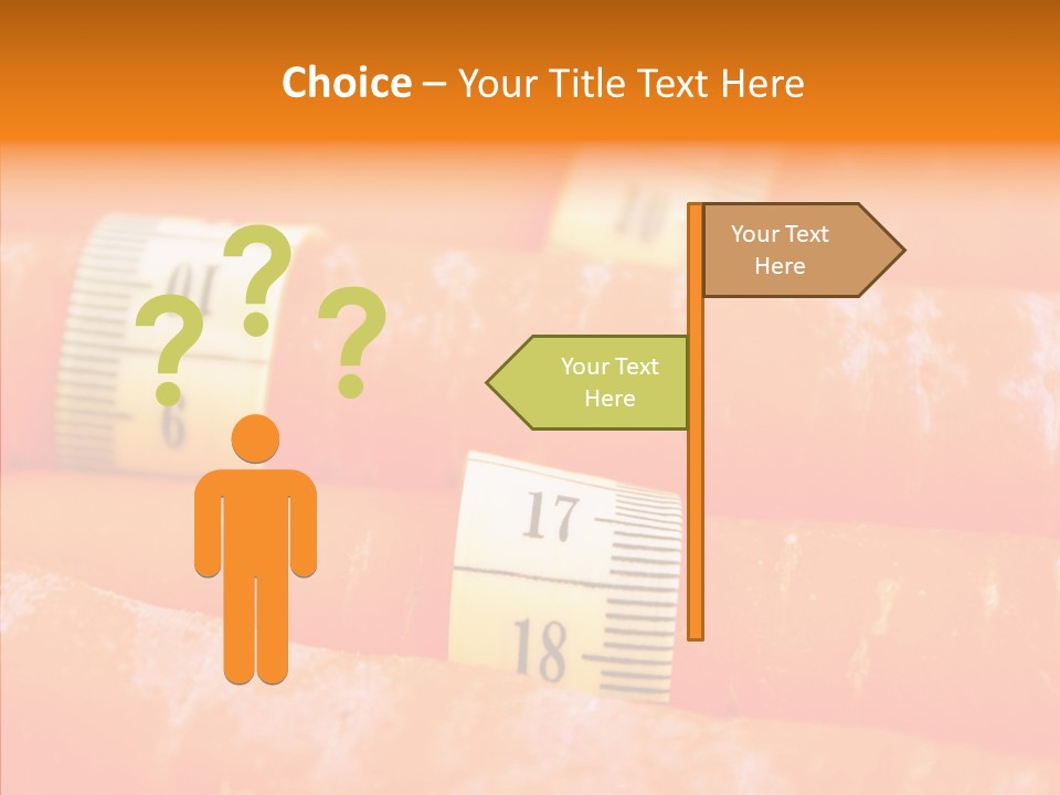 Underwear Fat Lifestyle PowerPoint Template