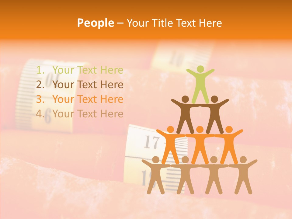 Underwear Fat Lifestyle PowerPoint Template