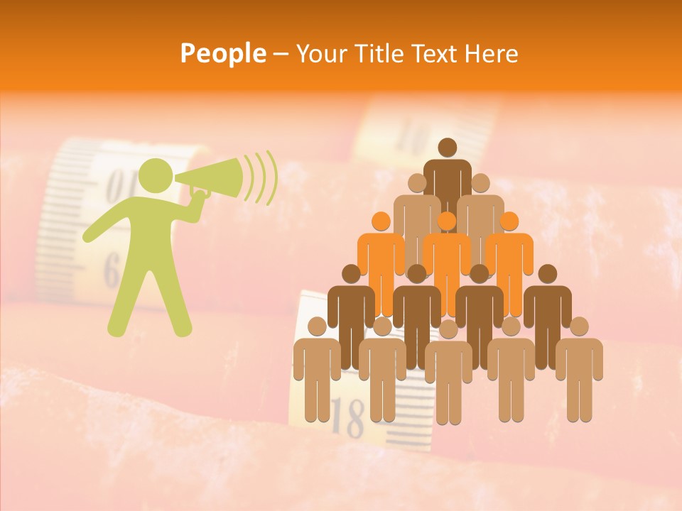 Underwear Fat Lifestyle PowerPoint Template