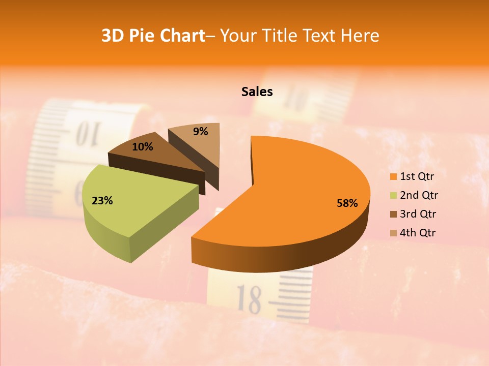 Underwear Fat Lifestyle PowerPoint Template