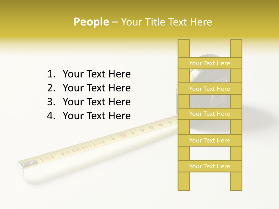 Home Ruler Plan PowerPoint Template