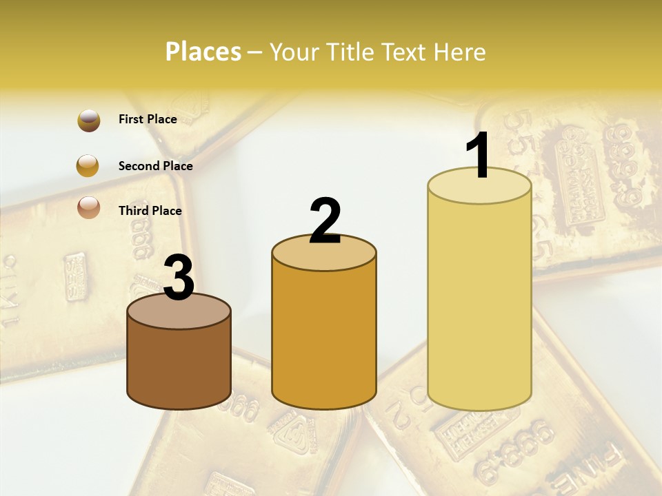 Photography Hires Gold Biscuits PowerPoint Template