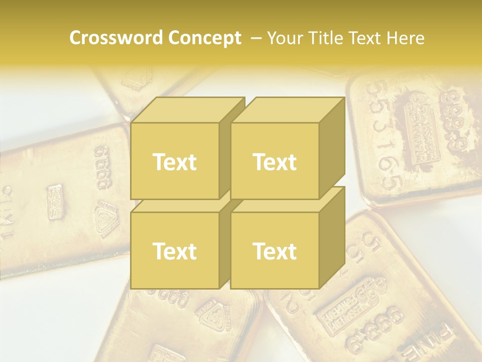 Photography Hires Gold Biscuits PowerPoint Template