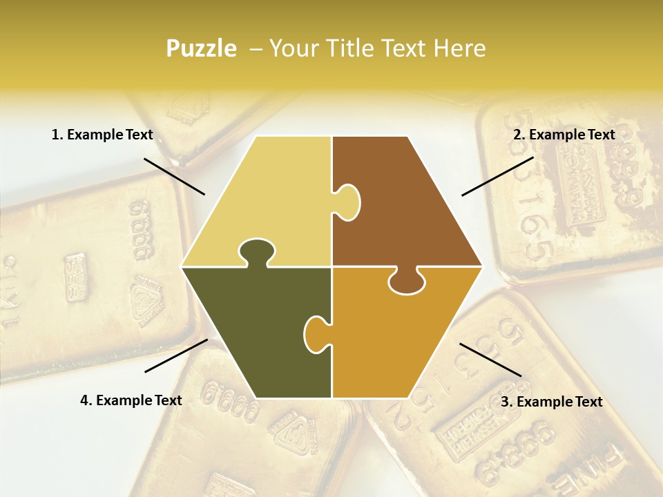 Photography Hires Gold Biscuits PowerPoint Template