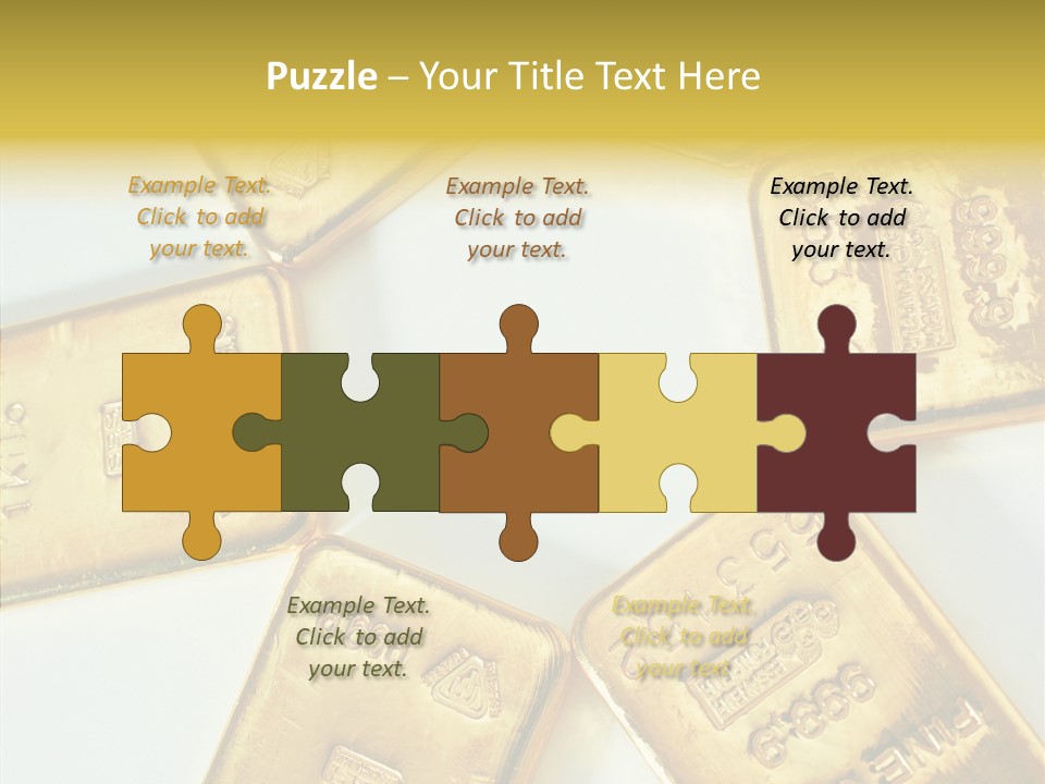 Photography Hires Gold Biscuits PowerPoint Template