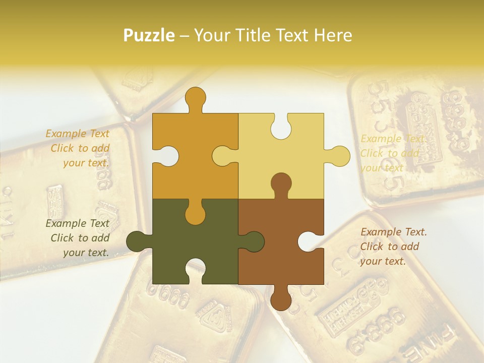 Photography Hires Gold Biscuits PowerPoint Template