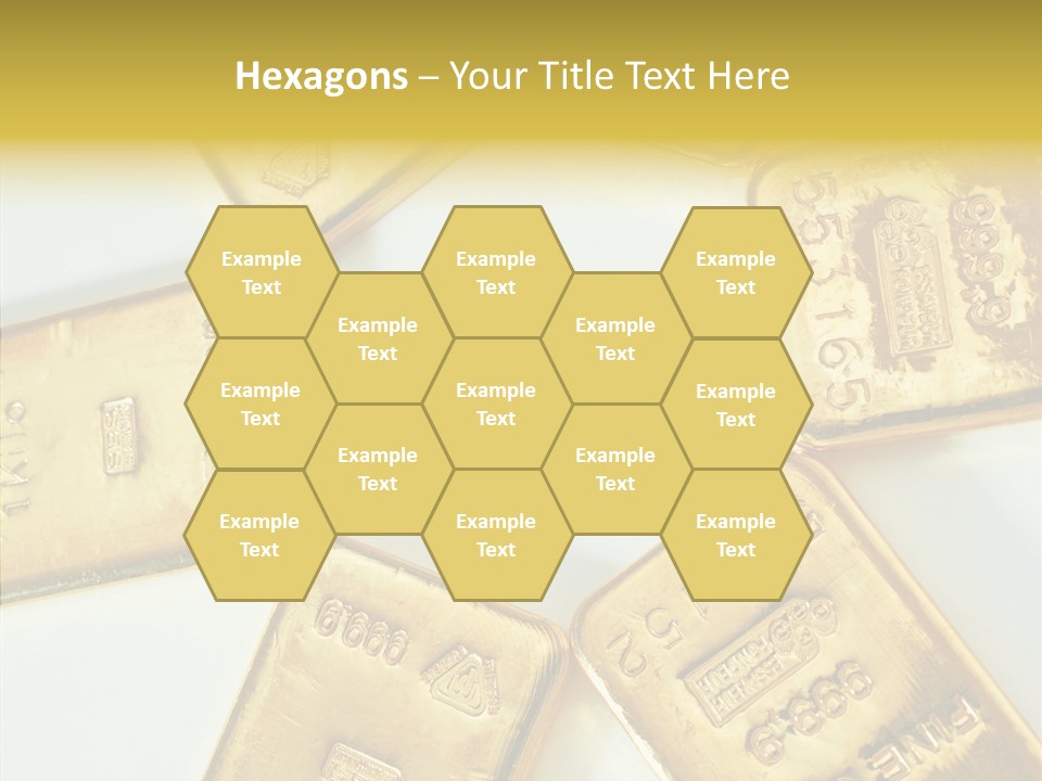 Photography Hires Gold Biscuits PowerPoint Template