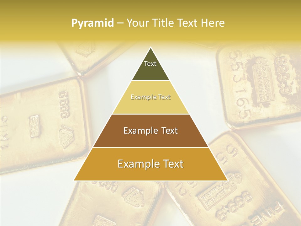 Photography Hires Gold Biscuits PowerPoint Template