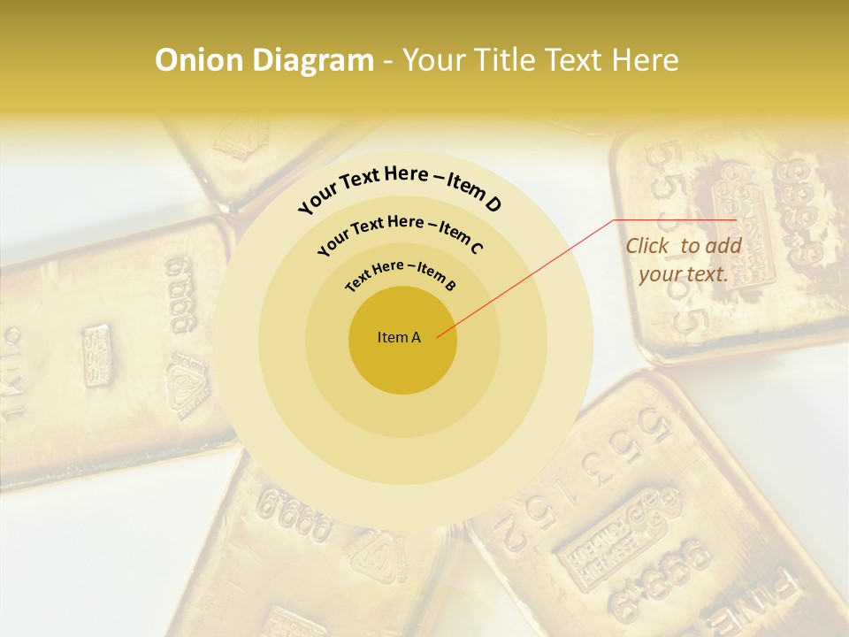 Photography Hires Gold Biscuits PowerPoint Template