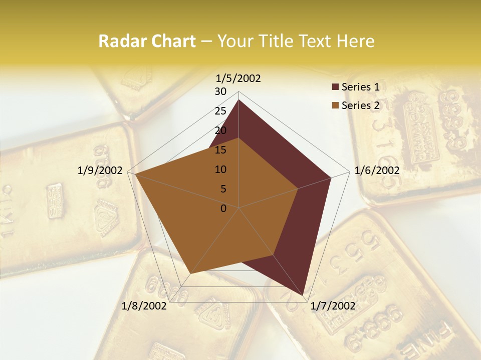 Photography Hires Gold Biscuits PowerPoint Template