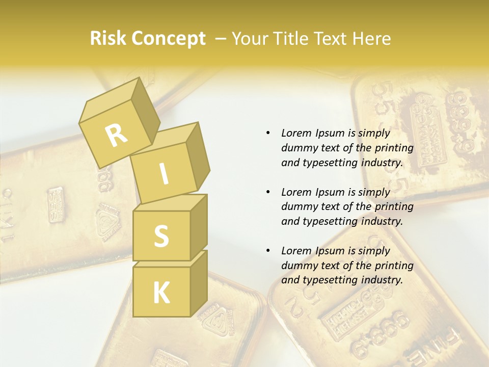 Photography Hires Gold Biscuits PowerPoint Template