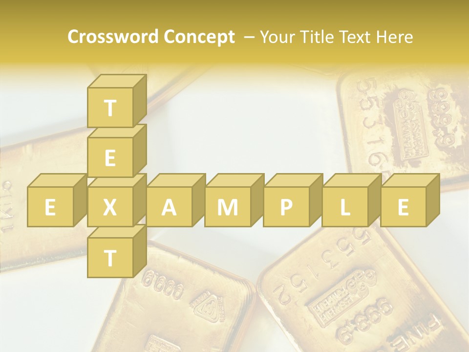 Photography Hires Gold Biscuits PowerPoint Template