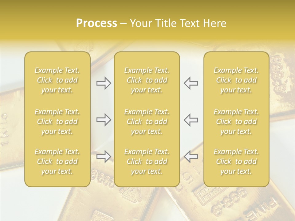 Photography Hires Gold Biscuits PowerPoint Template