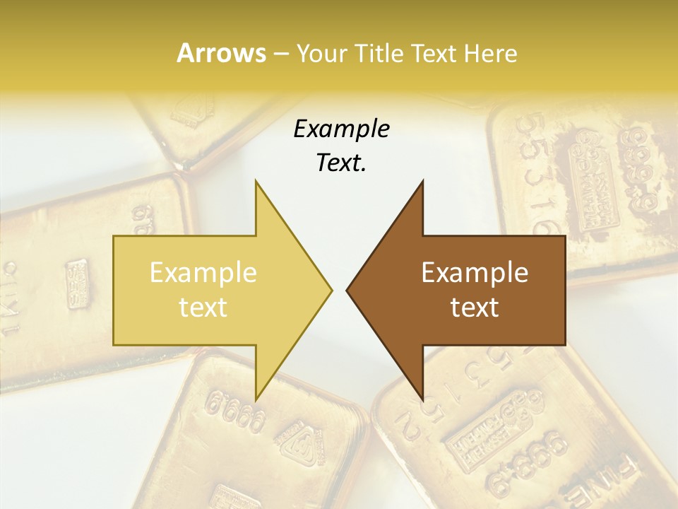 Photography Hires Gold Biscuits PowerPoint Template